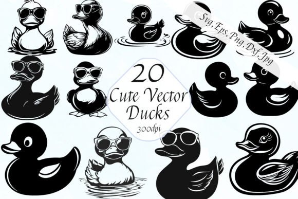 Funny Rubber Duck Vector Clipart SVG PNG: Creative Uses and Design Insights