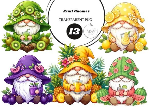 The Versatility of Fruit Gnome PNG in Creative Projects